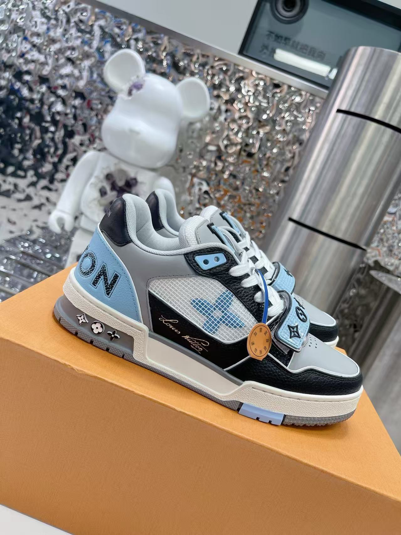 Louis Vuitton Trainer Sneaker(upon uk size) - DopestKickz