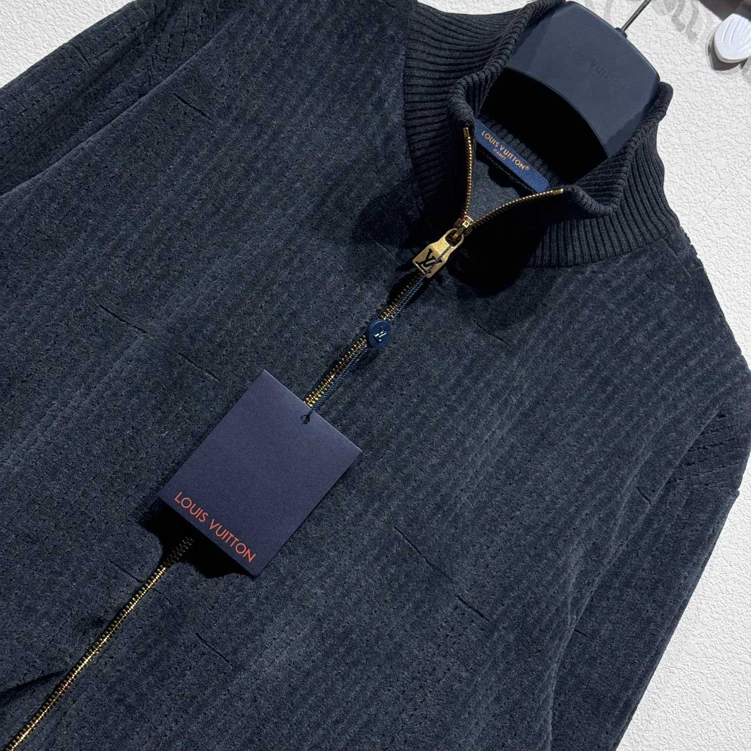 Louis Vuitton LV x Park Seo-Bo Cotton Velvet Tracktop   - DopestKickz