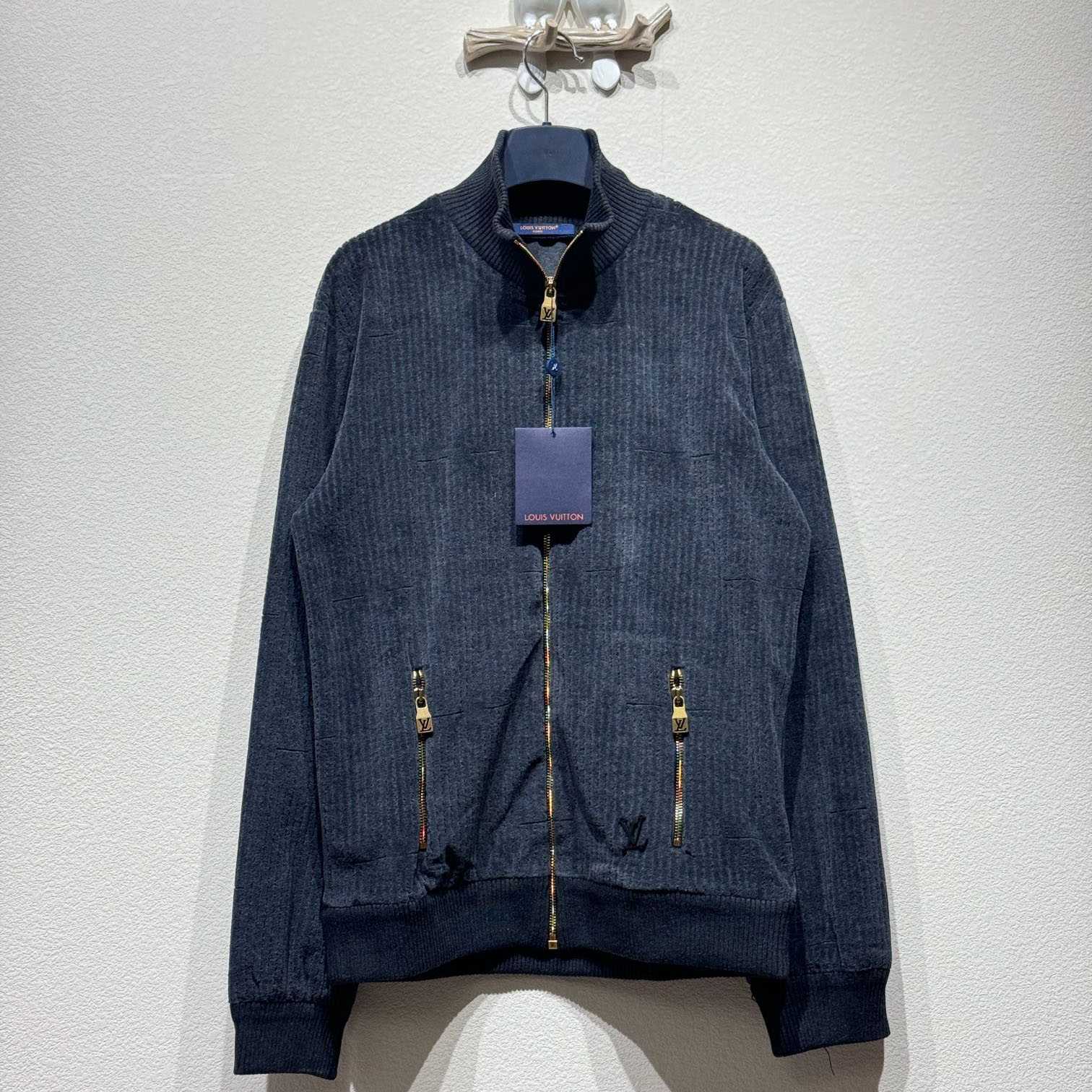 Louis Vuitton LV x Park Seo-Bo Cotton Velvet Tracktop   - DopestKickz