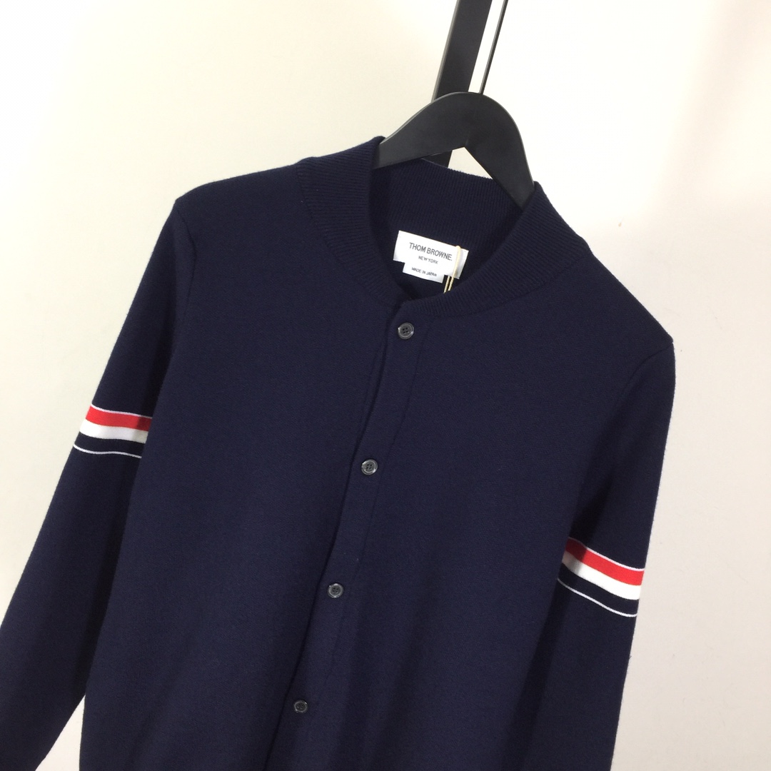 Thom Browne 4-Bar Cardigan - DopestKickz