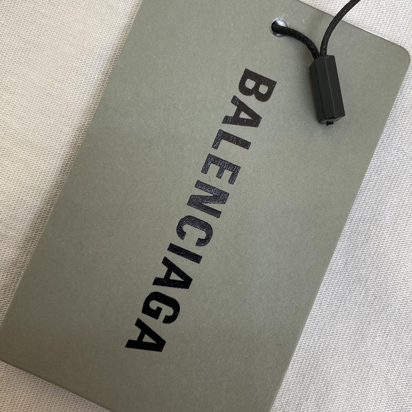 Balenciaga 3B Liquefied T-Shirt Oversized in Dirty White - DopestKickz