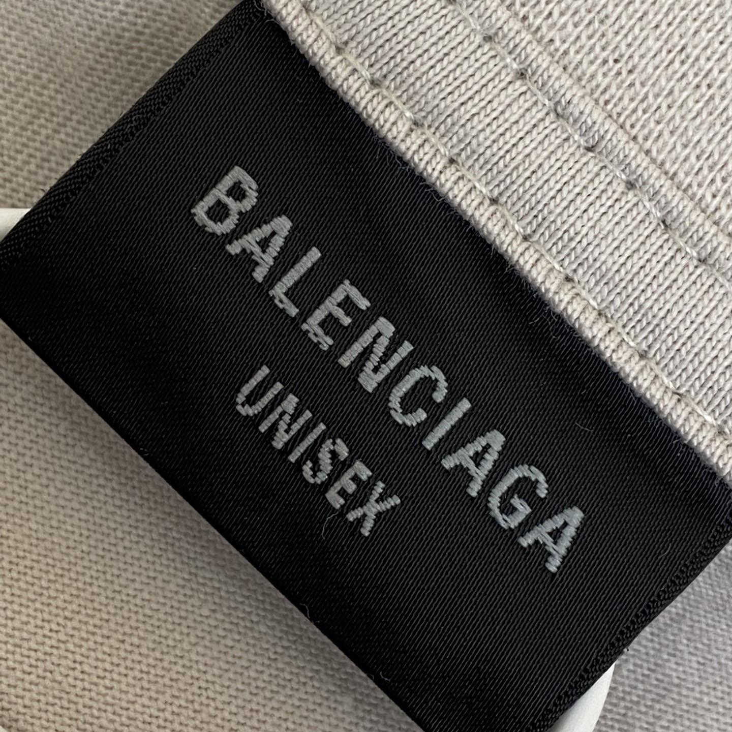 Balenciaga 3B Liquefied T-Shirt Oversized in Dirty White - DopestKickz