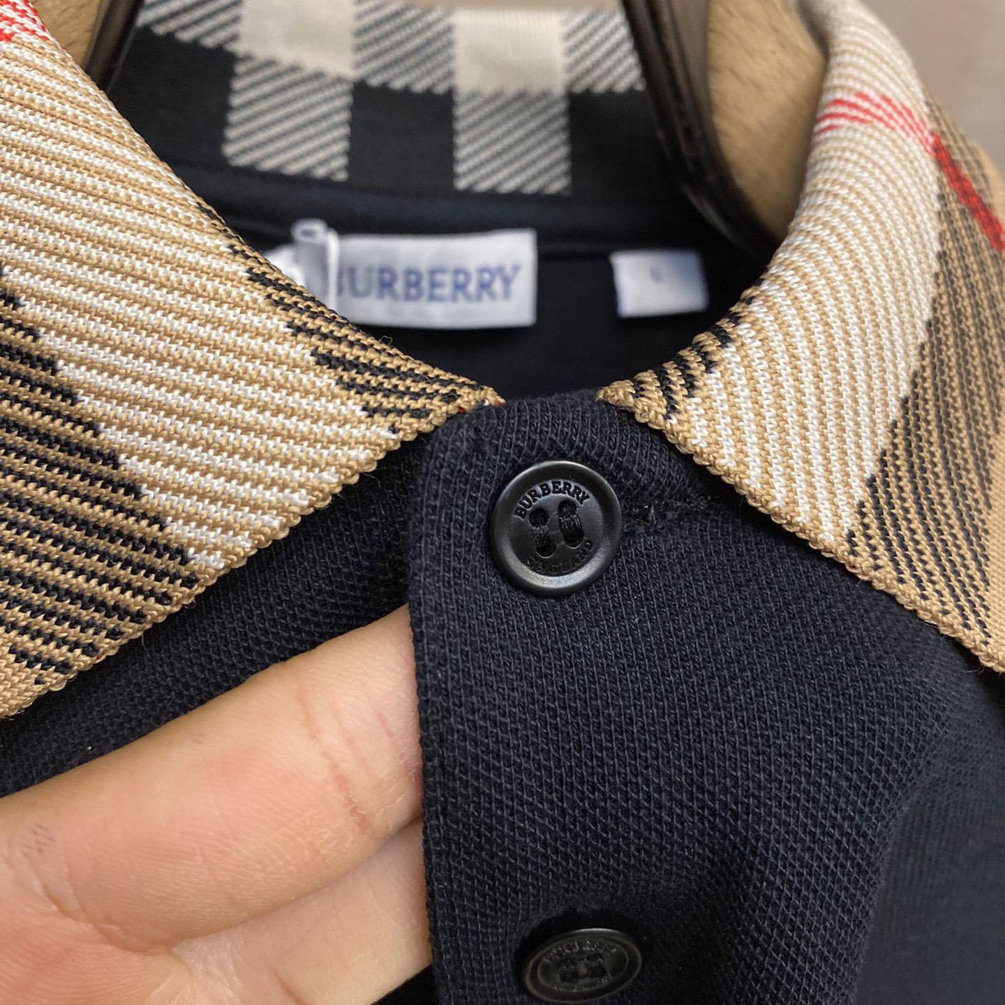 Burberry Cotton Polo Shirt - DopestKickz