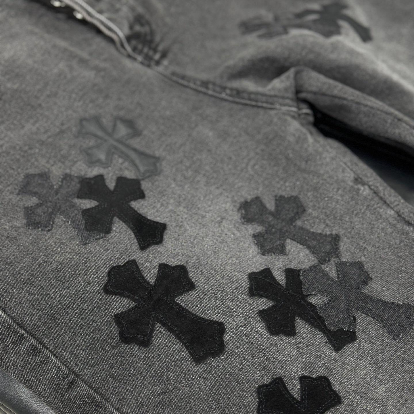Chrome Heart X SexRecords Jeans - DopestKickz