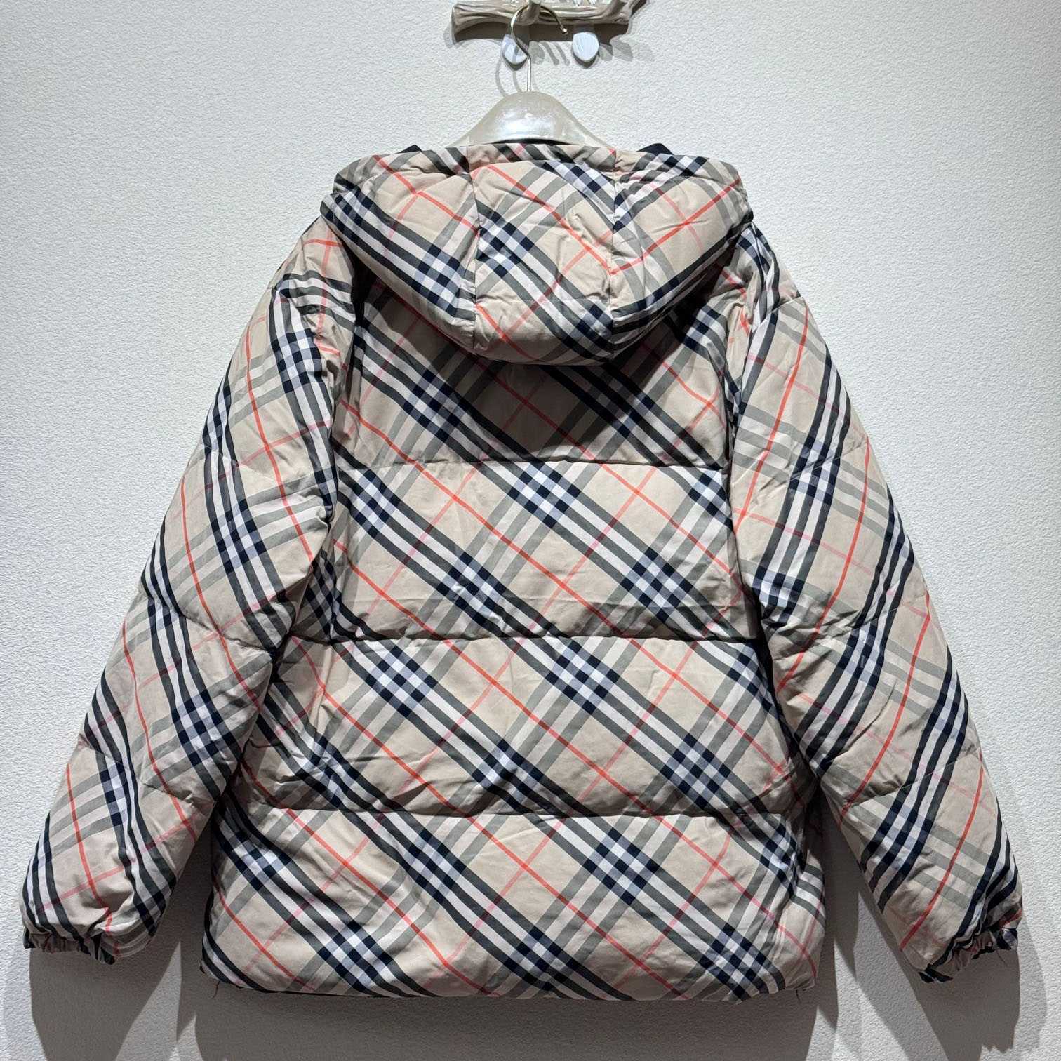 Burberry Reversible Check Puffer Jacket - DopestKickz