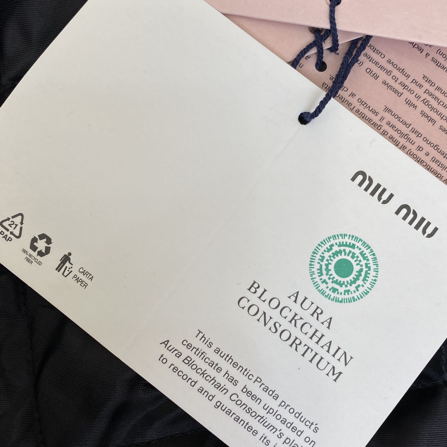 Miu Miu Denim Down Jacket - DopestKickz