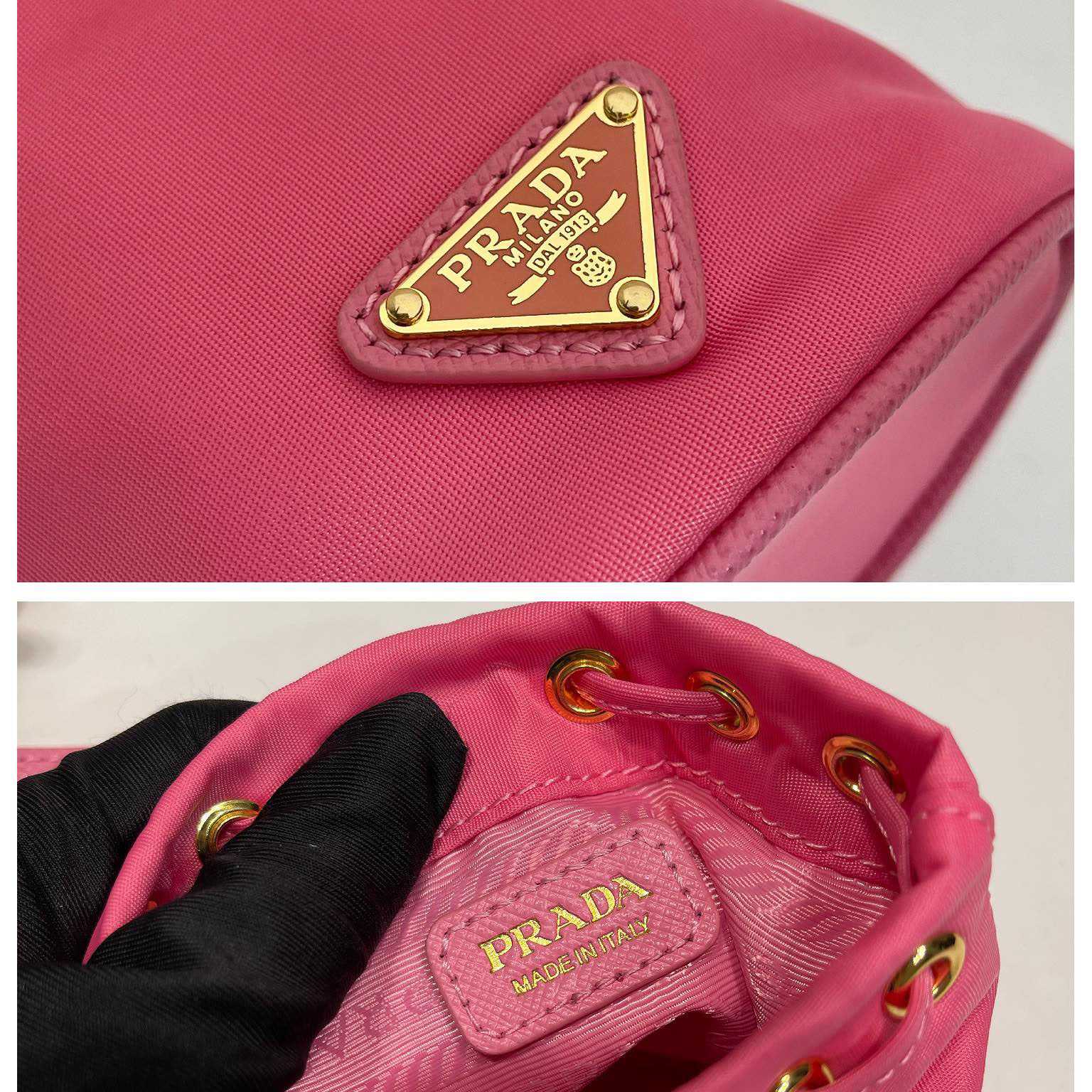 Prada Mini Icon Re-Nylon Bag Charm - DopestKickz