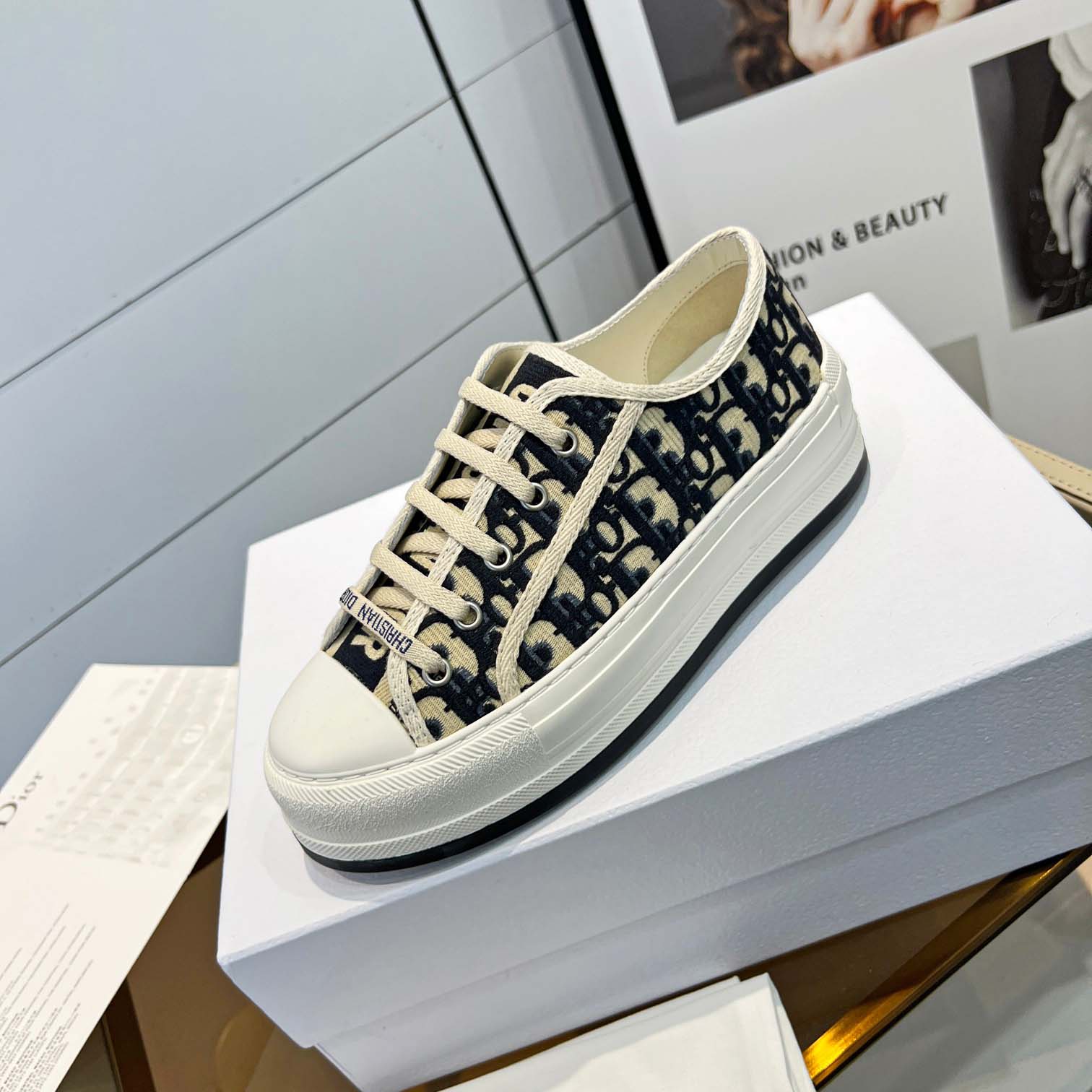Dior Walk'n'Dior Platform Sneaker - DopestKickz