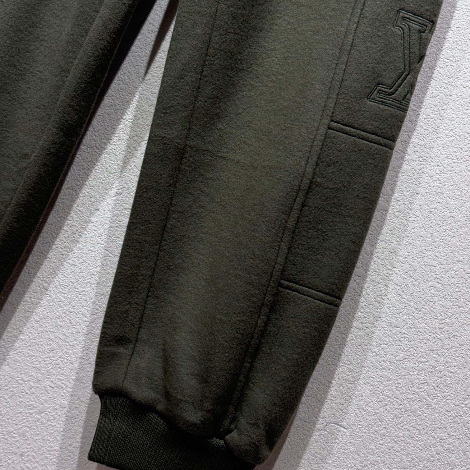 Louis Vuitton Quilted Textured Wool Pants   1AGJPS - DopestKickz