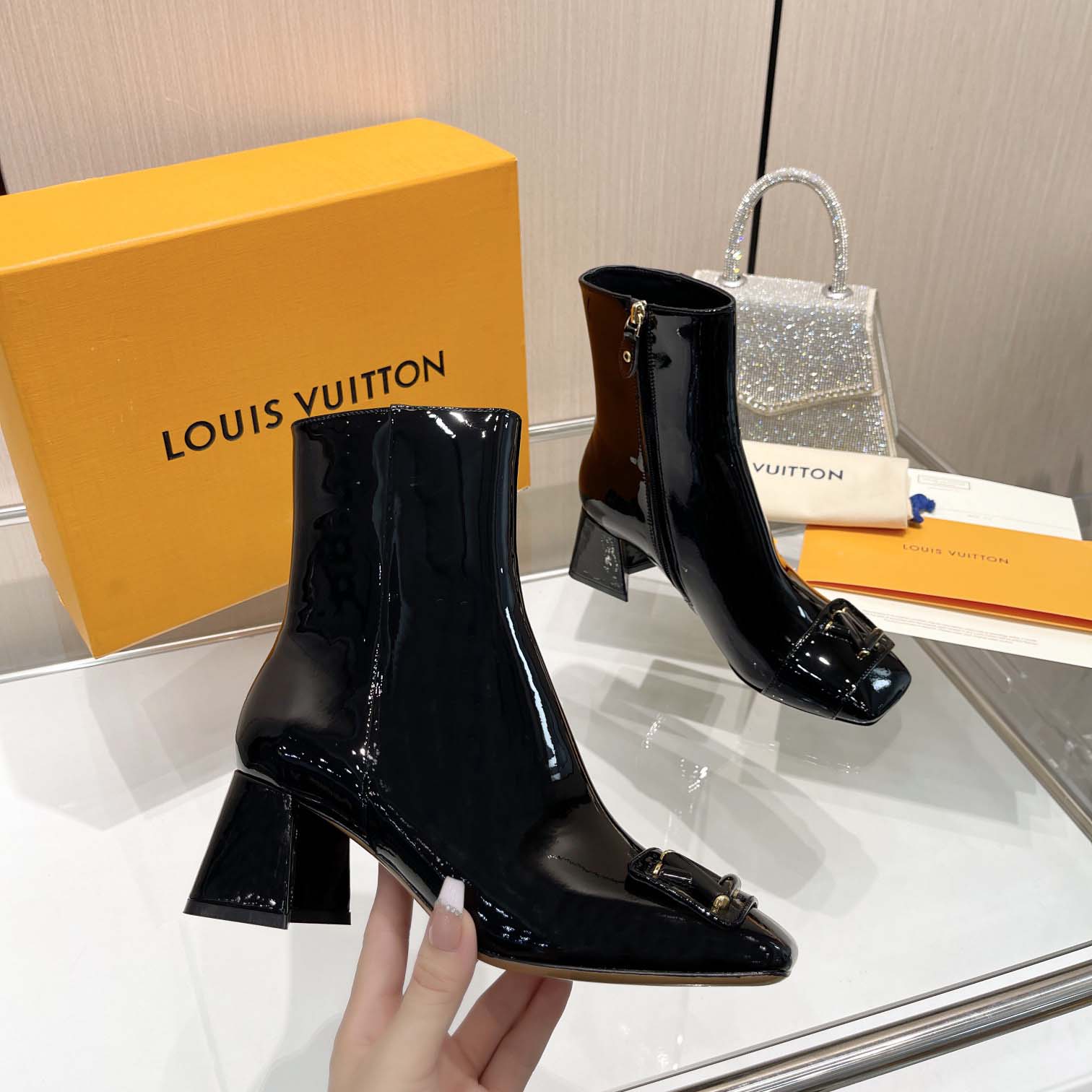 Louis Vuitton Shake Platform Ankle - DopestKickz