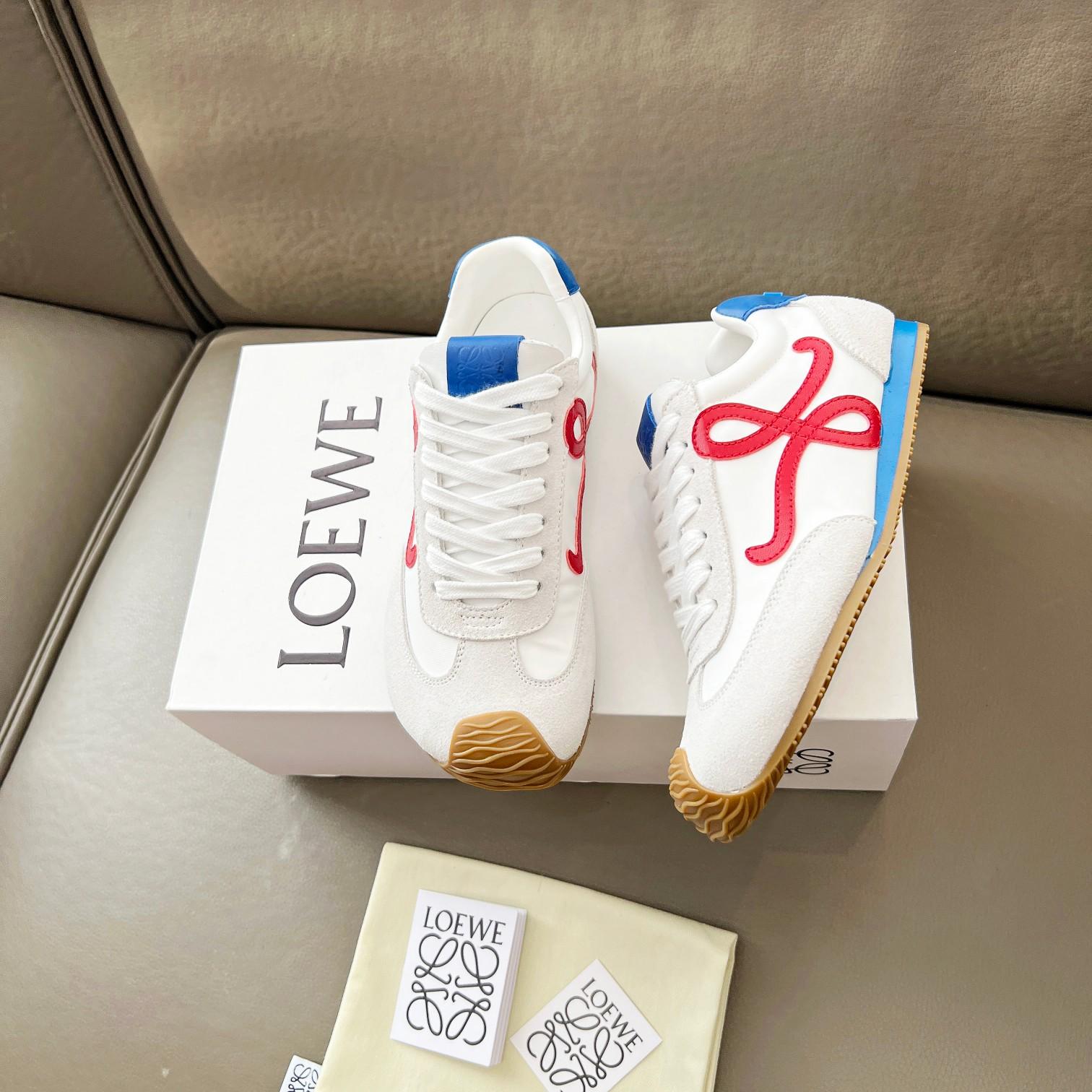 Loewe Ballet Runner 2.0 In Nylon And Calfskin - DopestKickz