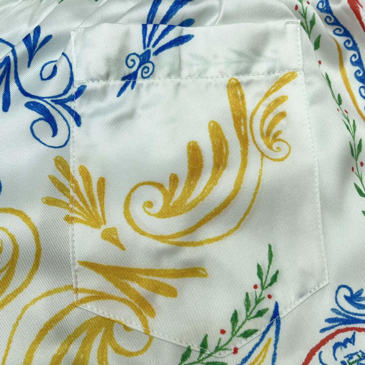 Casablanca La Déesse Du Stade Silk Shorts    CA3511 - DopestKickz