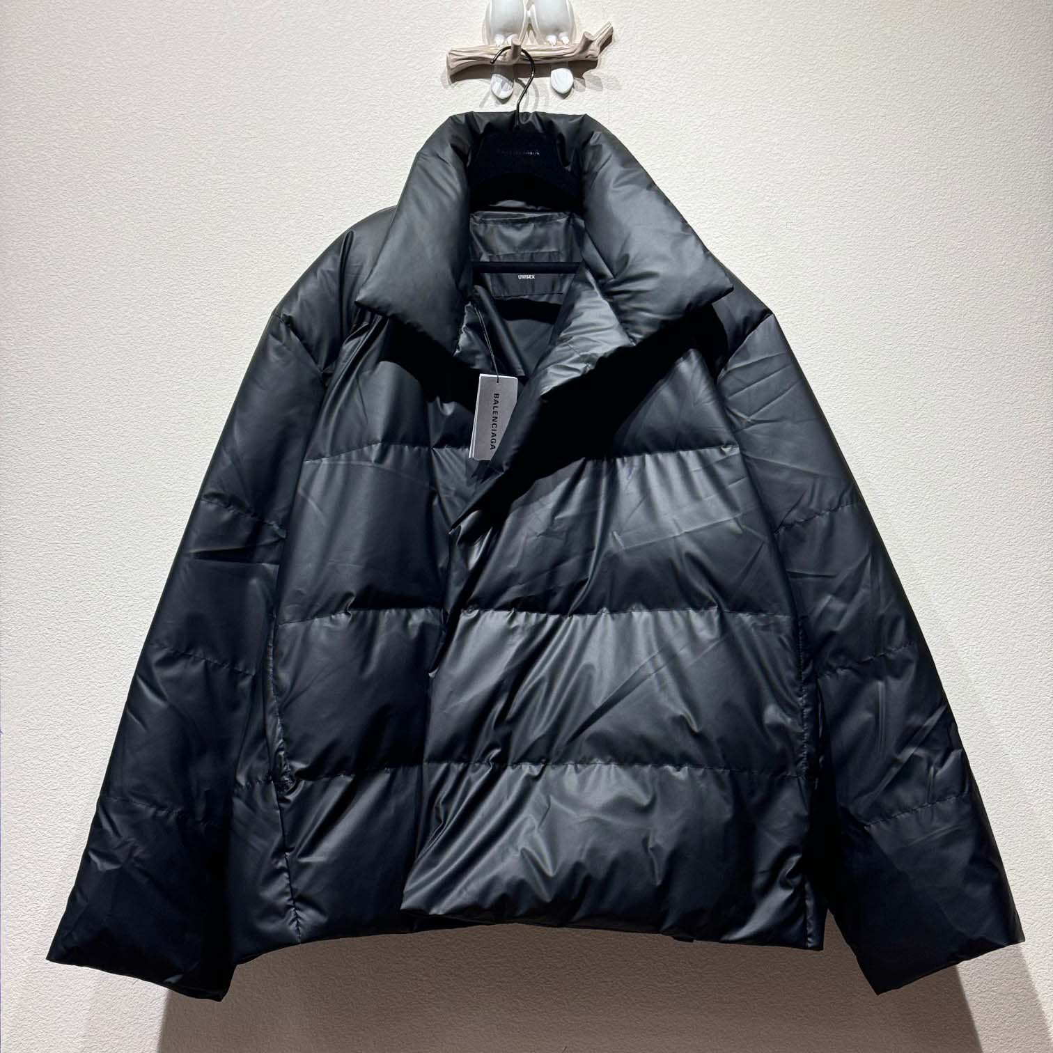Balenciaga Oversized Wrap Puffer Jacket - DopestKickz