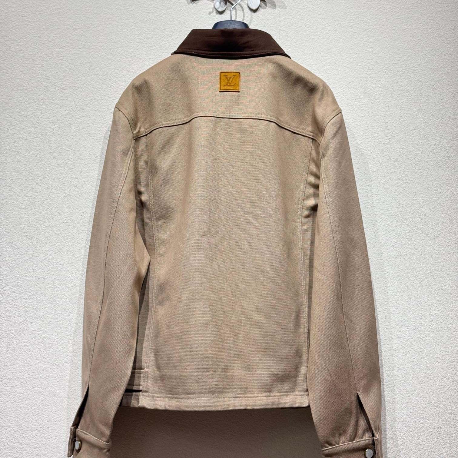 Louis Vuitton Workwear Cotton Canvas Blouson  1AGIT9 - DopestKickz