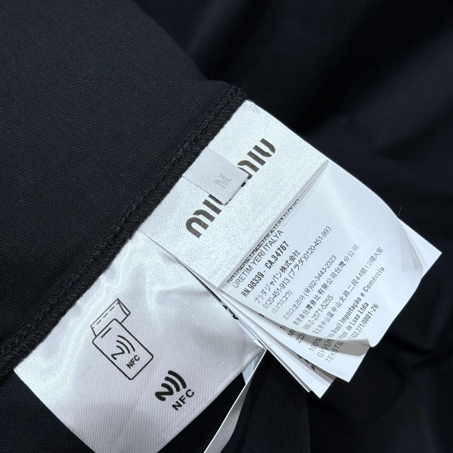 Miu Miu Logo Cotton T-shirt - DopestKickz