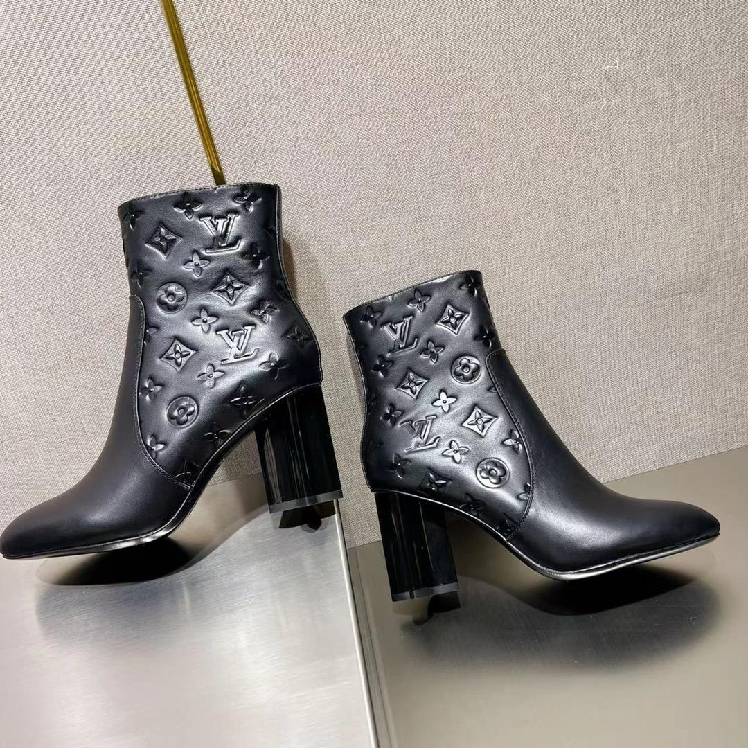 Louis Vuitton Monogram Ankle Boot - DopestKickz