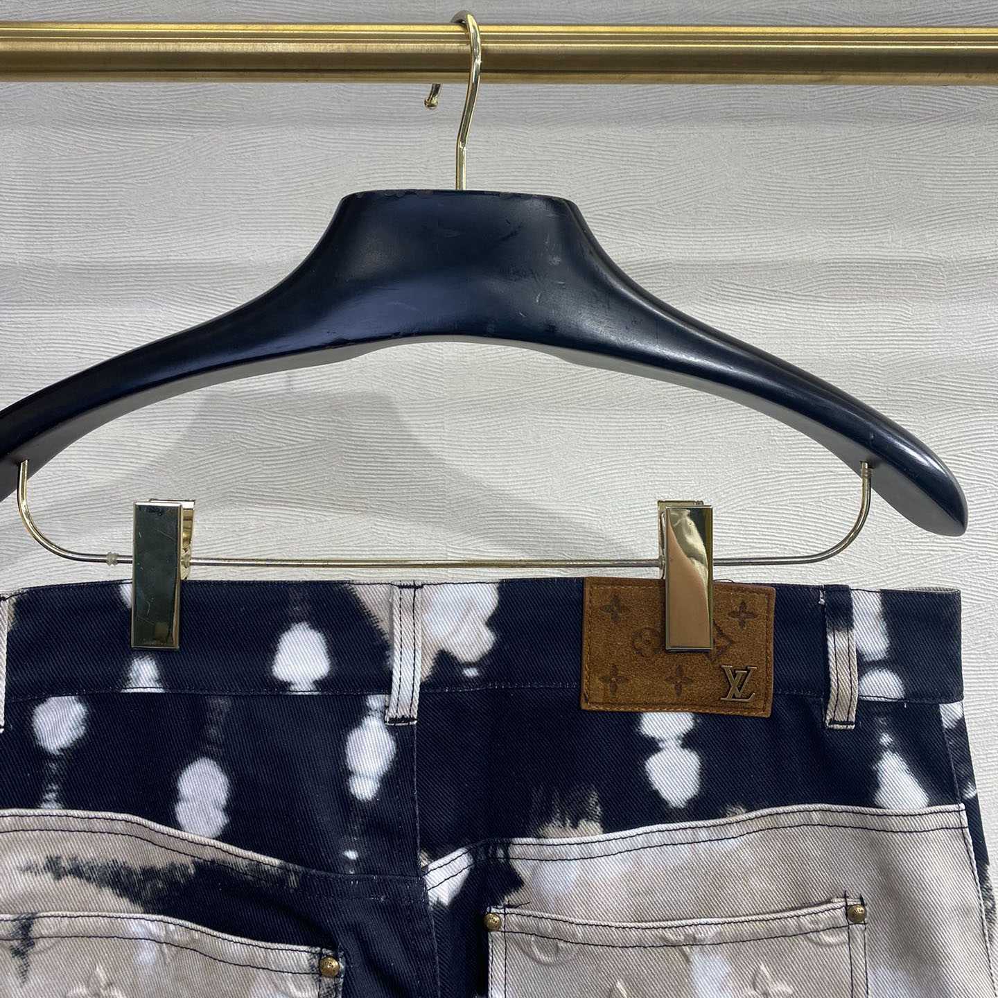 Louis Vuitton Tie-Dye Workwear Denim Jeans - DopestKickz