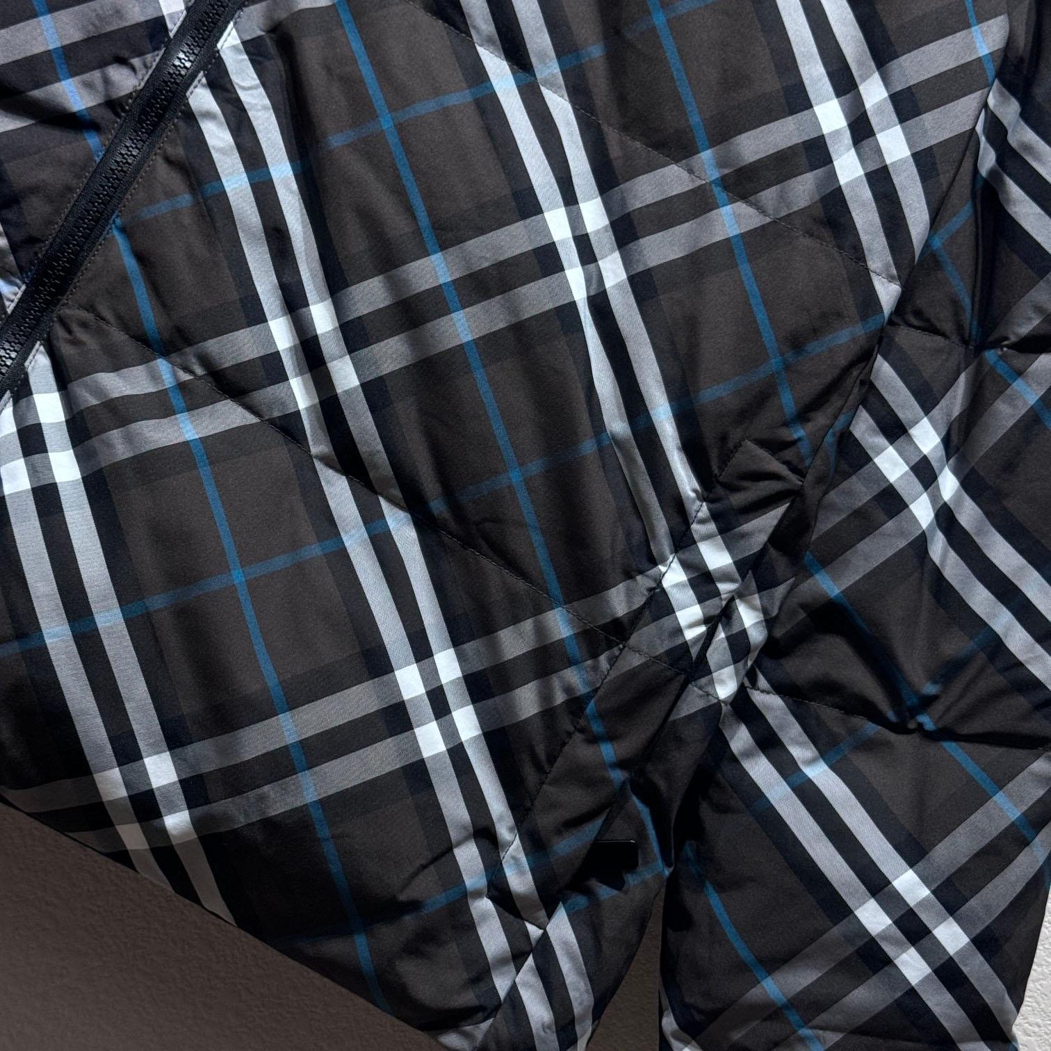 Burberry Reversible Check Puffer Jacket - DopestKickz