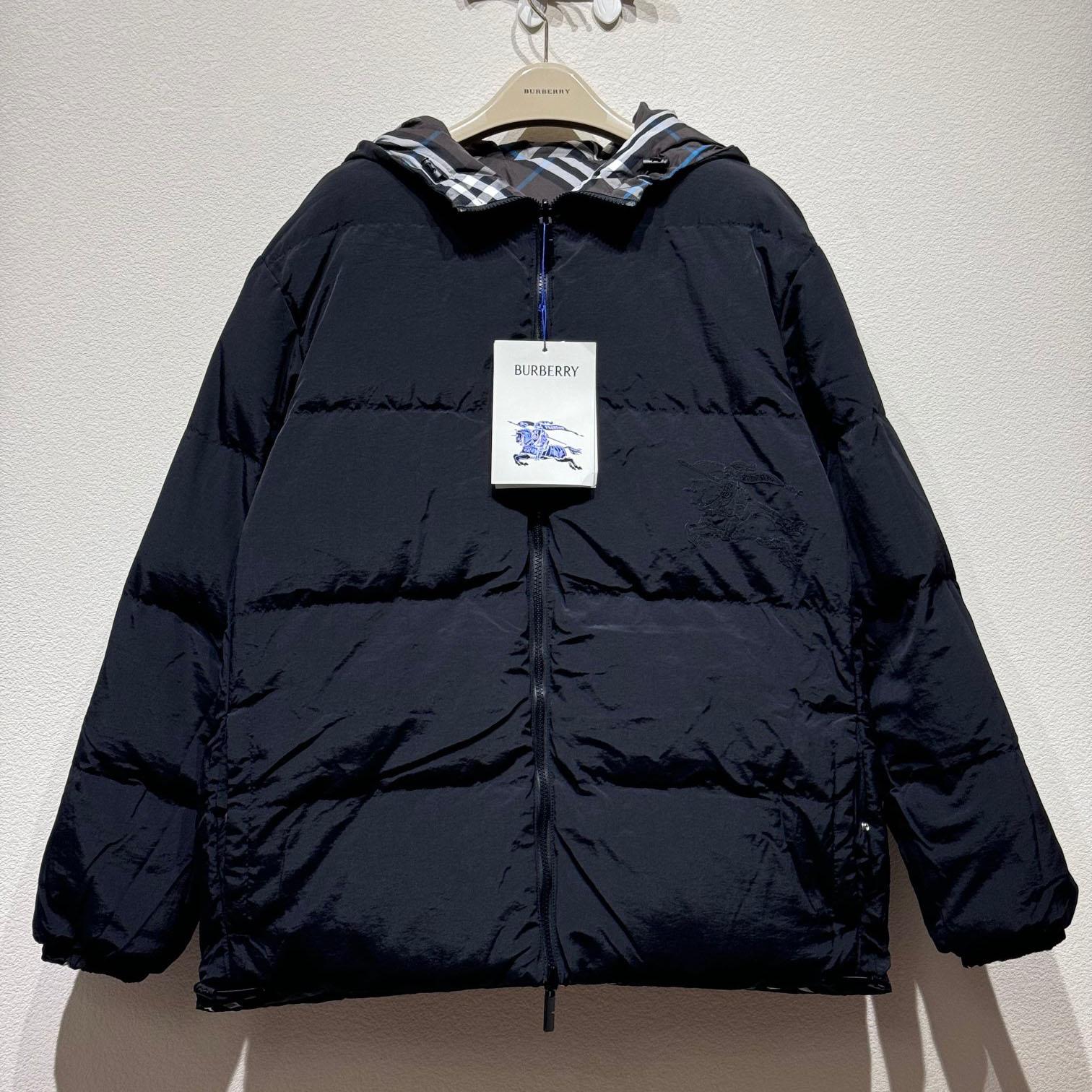 Burberry Reversible Check Puffer Jacket - DopestKickz