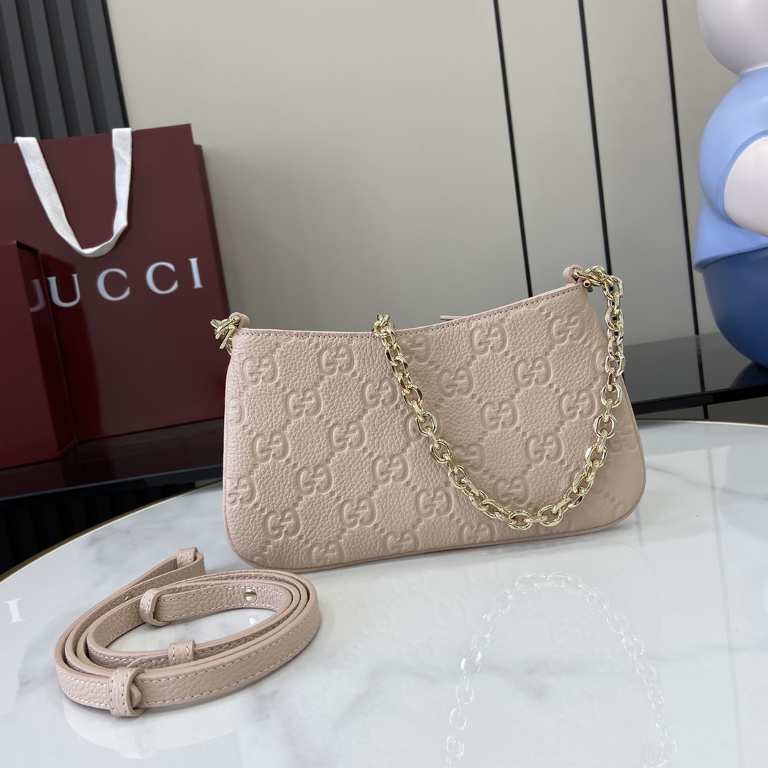 Gucci GG Emblem Super Mini Bag - DopestKickz