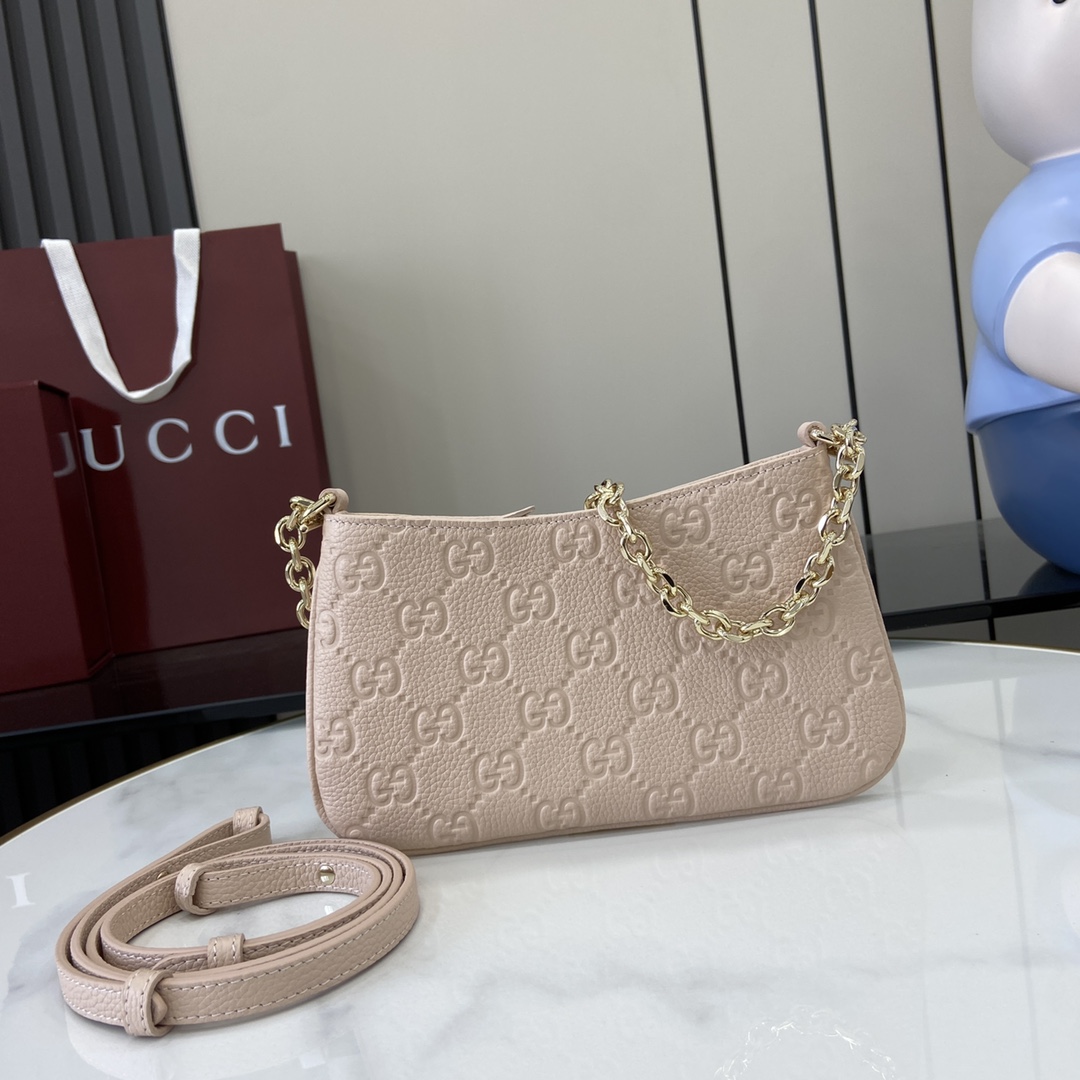 Gucci GG Emblem Super Mini Bag - DopestKickz