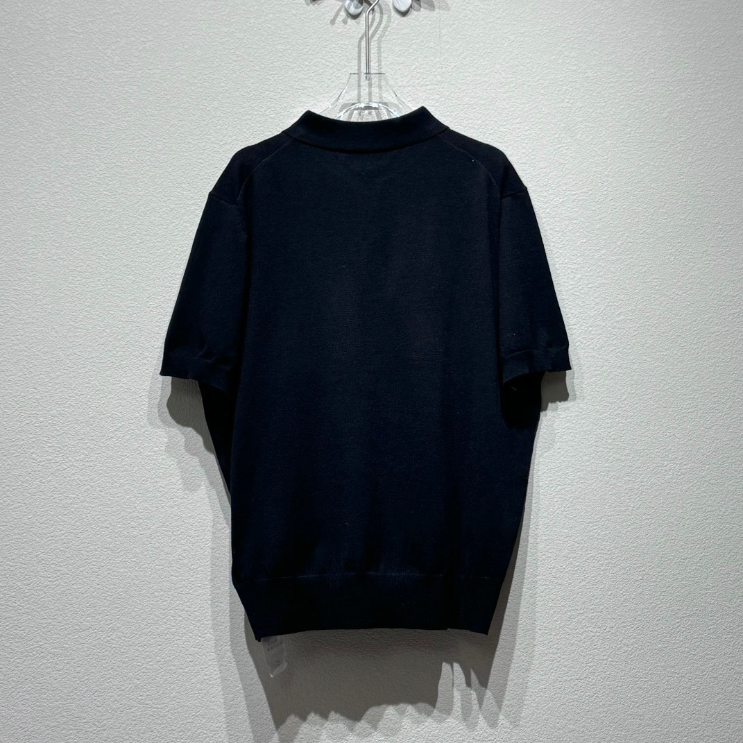 Miu Miu Cotton Piqué Polo Shirt - DopestKickz