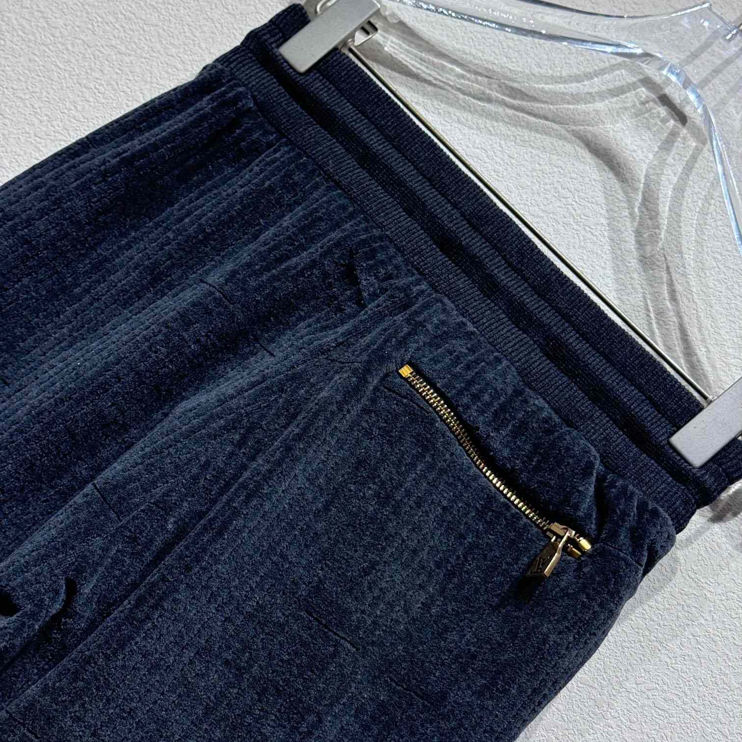 Louis Vuitton LV x Park Seo-Bo Cotton Velvet Trackpants   - DopestKickz