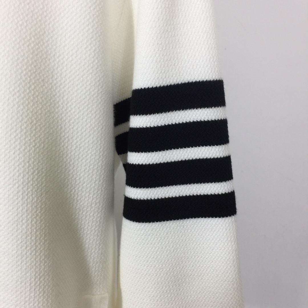 Thom Browne 4-Bar Knit Cardigan - DopestKickz