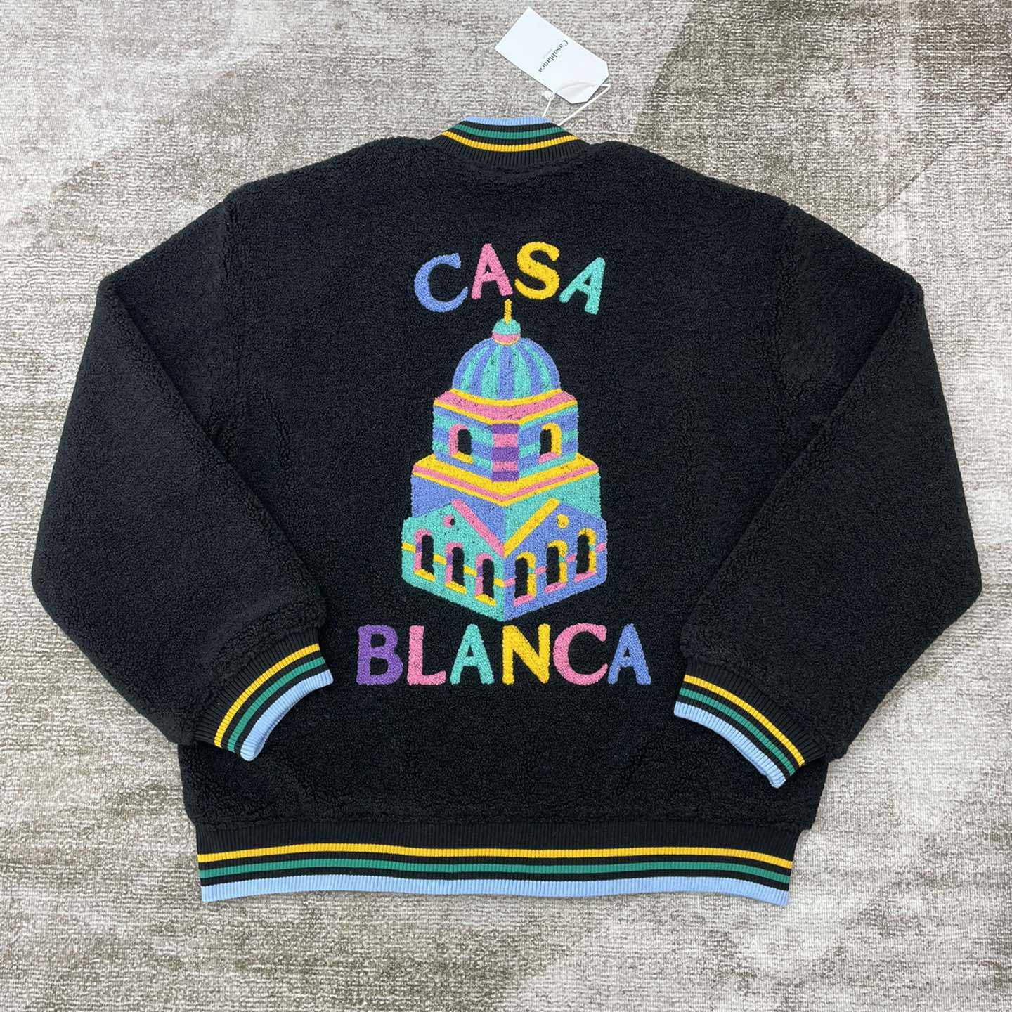 Casablanca Maison Pastelle Bomber Jacket    c940 - DopestKickz