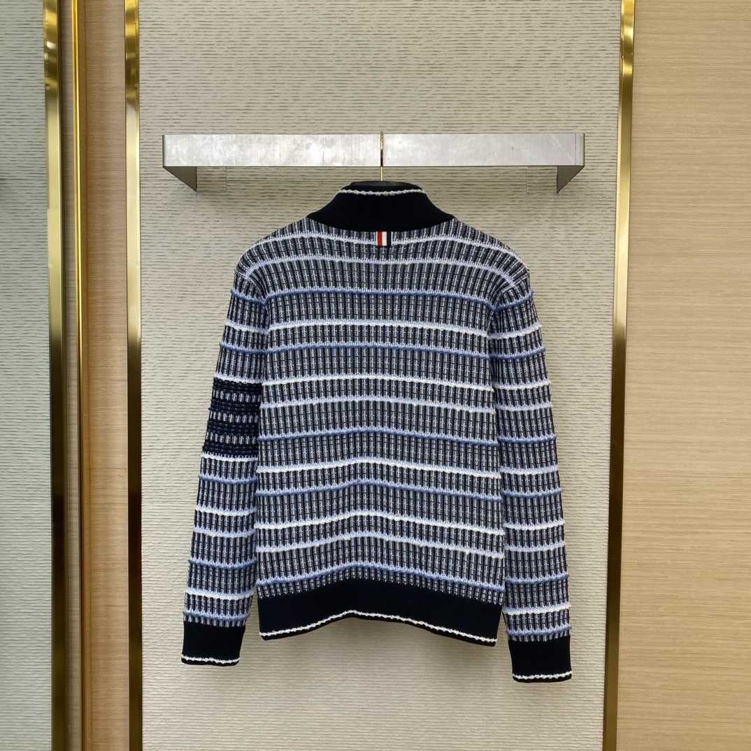Thom Browne Crew-neck Tweed Bomber Jacket - DopestKickz