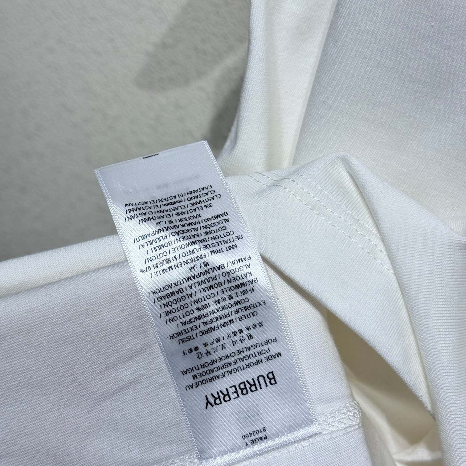 Burberry EKD Cotton T-shirt - DopestKickz
