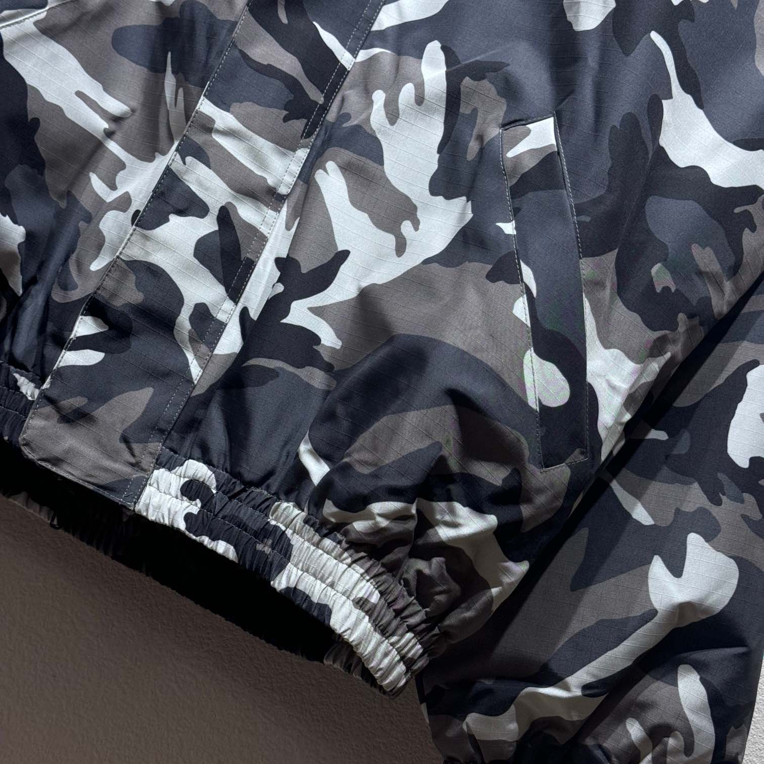 Balenciaga Camo Ski Parka In Grey  - DopestKickz