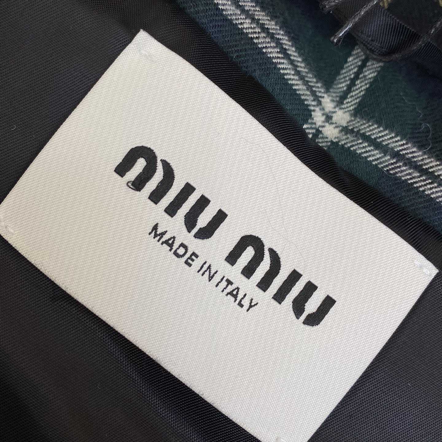 Miu Miu Plaid Hoodie Jacket - DopestKickz