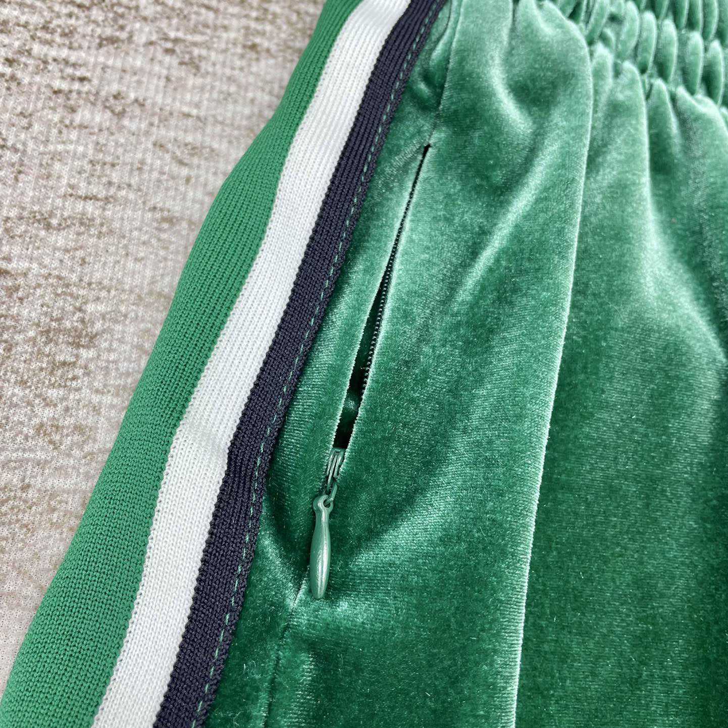 Casablanca Velour Laurel Shorts   c939 - DopestKickz