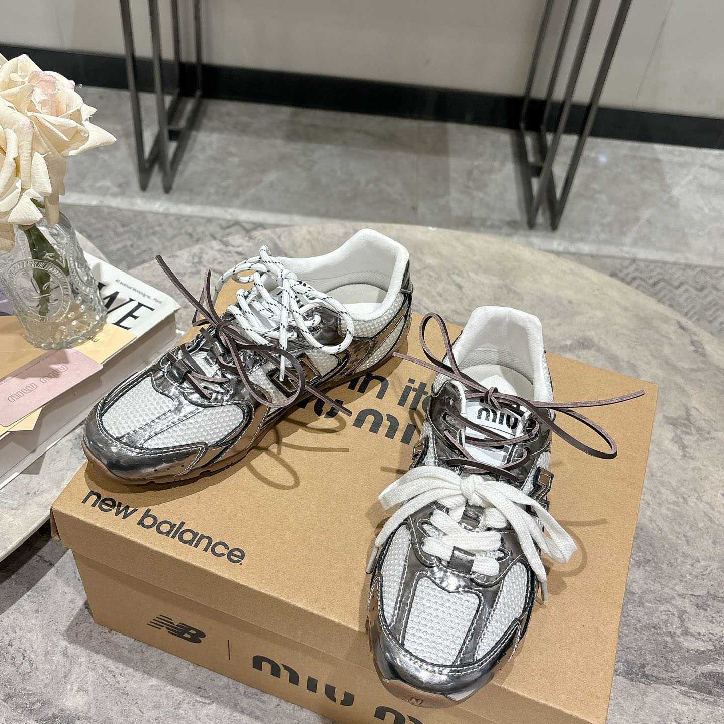 New Balance X Miu Miu Sneakers - DopestKickz