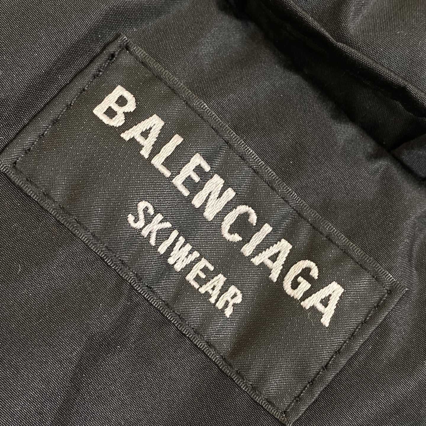 Balenciaga 3B Sports Icon Ski Parka In Black  - DopestKickz