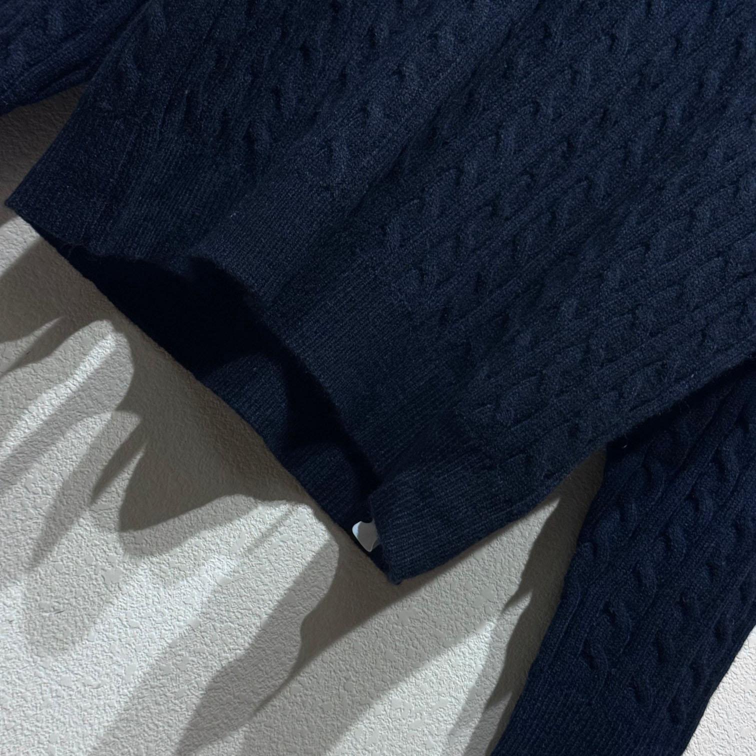 Miu Miu Cashmere Knit Polo Shirt - DopestKickz