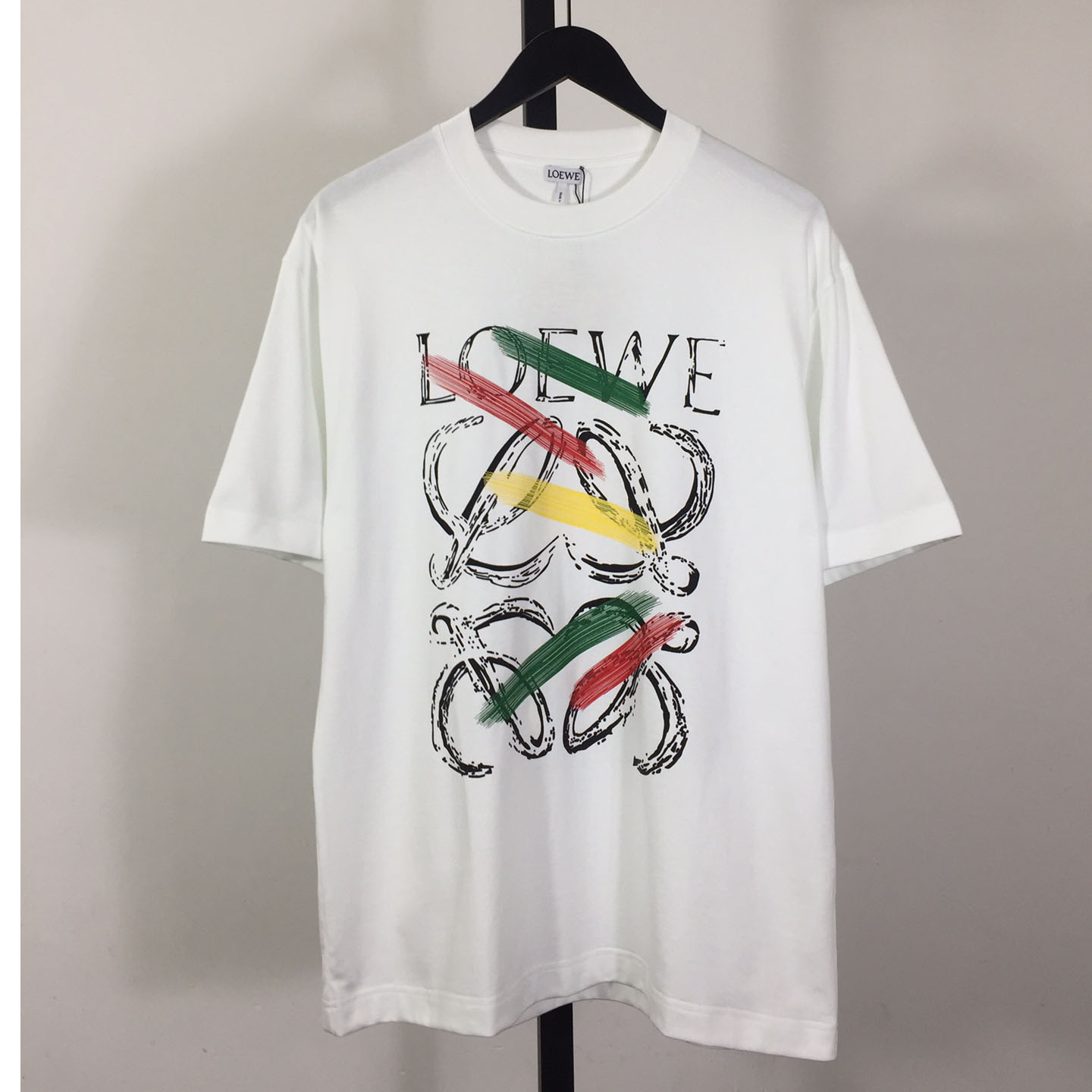 Loewe Loose Fit T-shirt In Cotton - DopestKickz