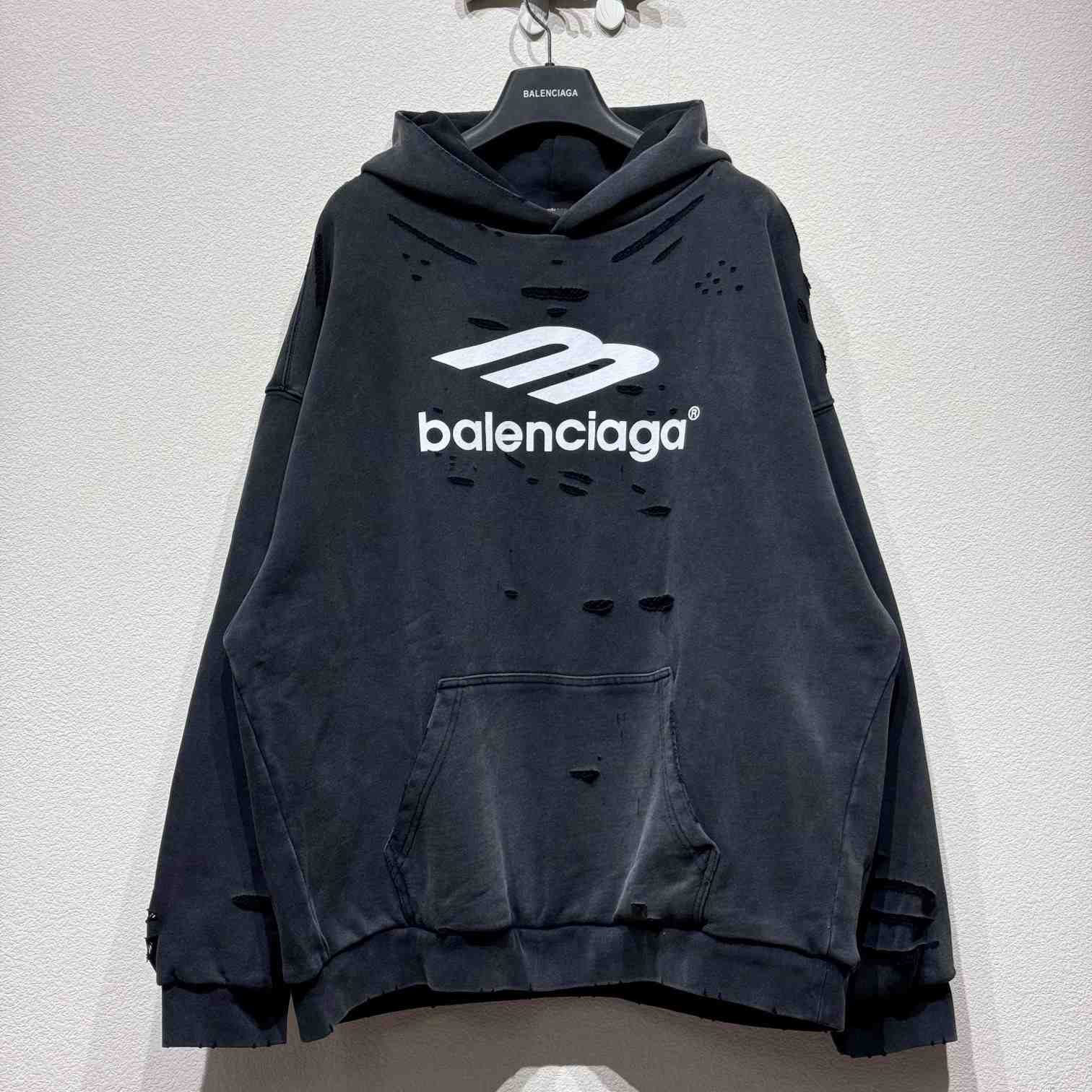 Balenciaga 3b Sports Icon Hoodie - DopestKickz