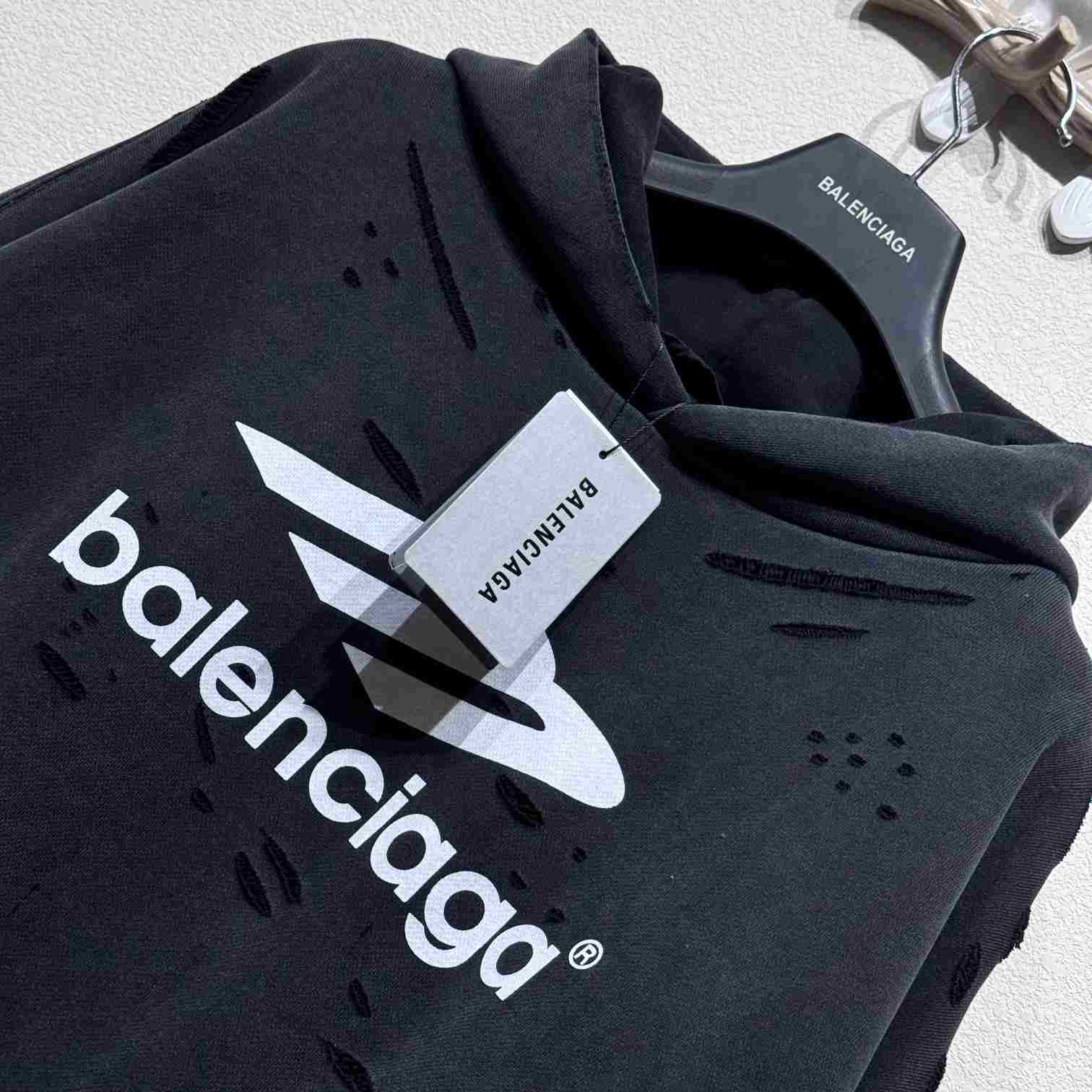 Balenciaga 3b Sports Icon Hoodie - DopestKickz