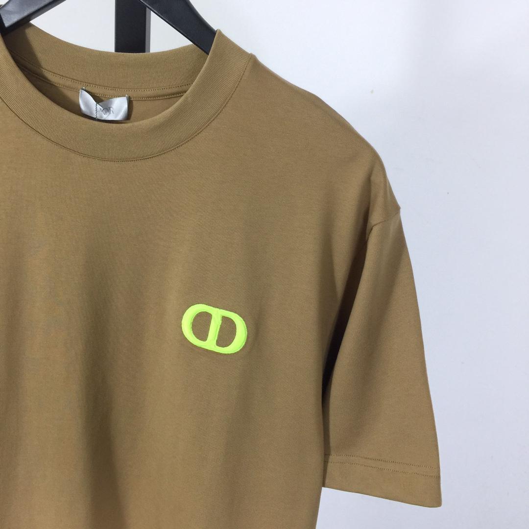 Dior CD Icon Relaxed-fit T-shirt  - DopestKickz