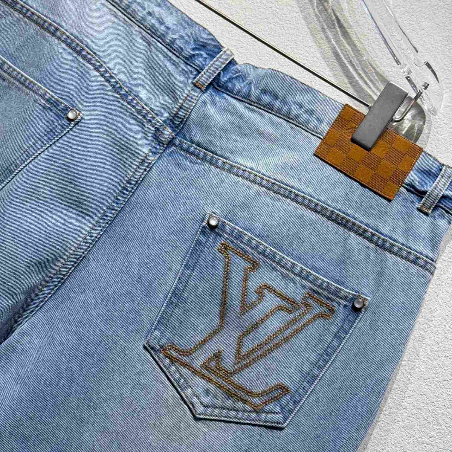 Louis Vuitton Skate Fit Denim Pants   1AGIXK - DopestKickz