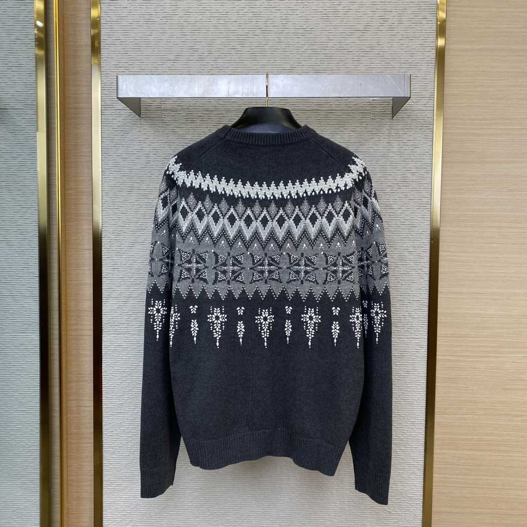 Louis Vuitton Embellished Wool-Cashmere Blend Pullove - DopestKickz