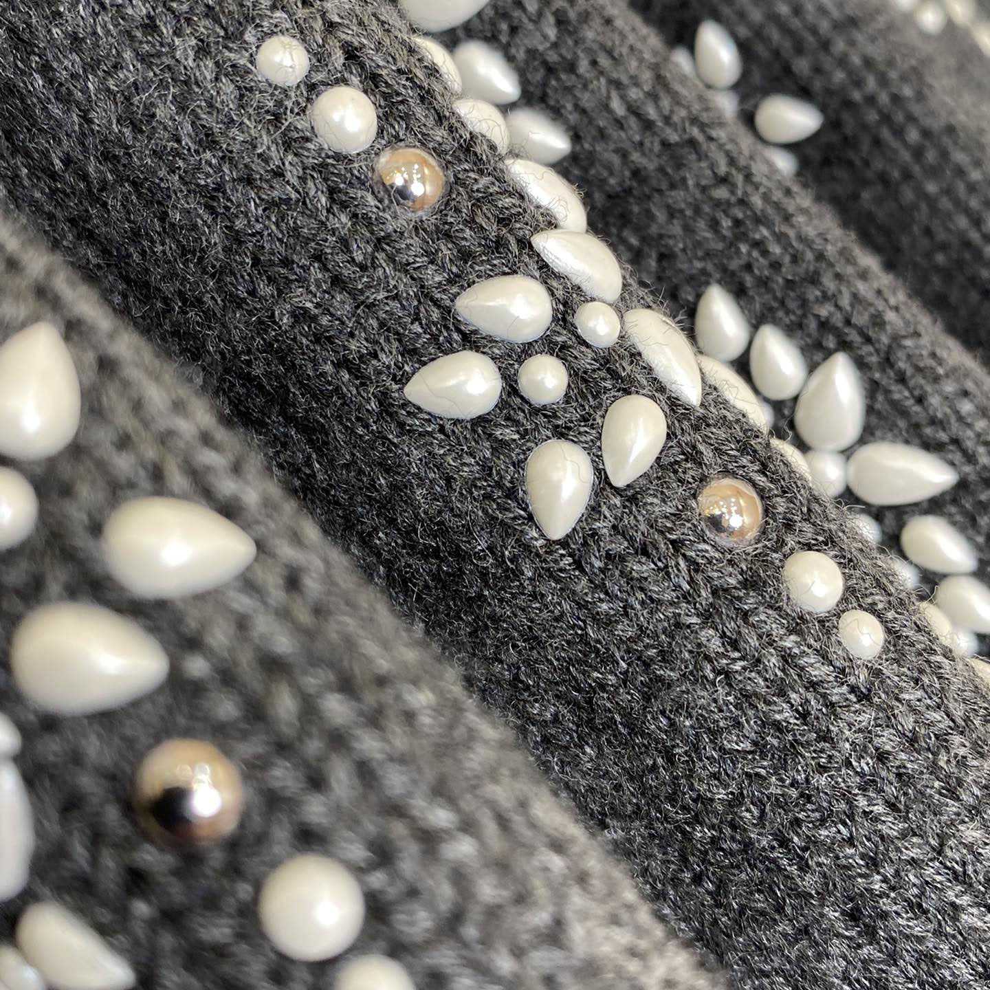 Louis Vuitton Embellished Wool-Cashmere Blend Pullove - DopestKickz