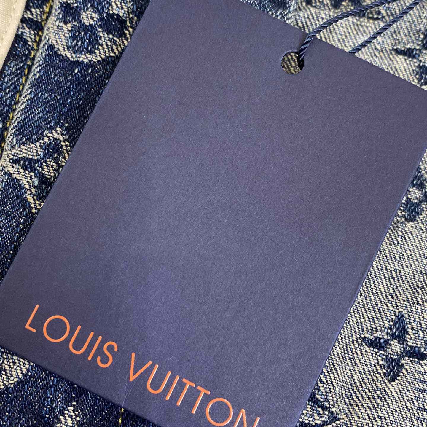 Louis Vuitton Monogram Denim Tailored Pants    1AGIV1 - DopestKickz
