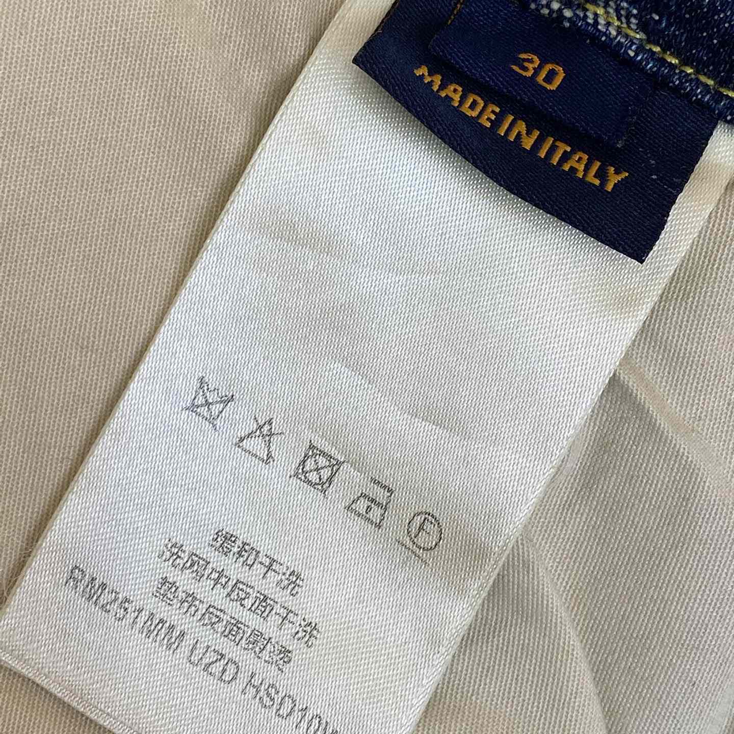 Louis Vuitton Monogram Denim Tailored Pants    1AGIV1 - DopestKickz