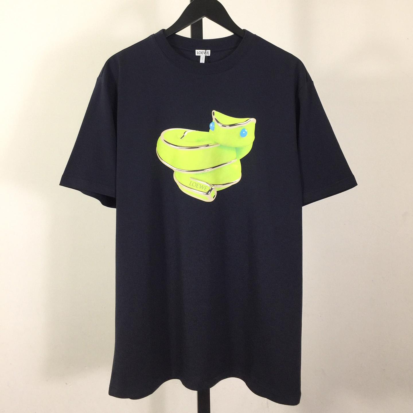 Loewe Relaxed Fit T-shirt In Cotton - DopestKickz
