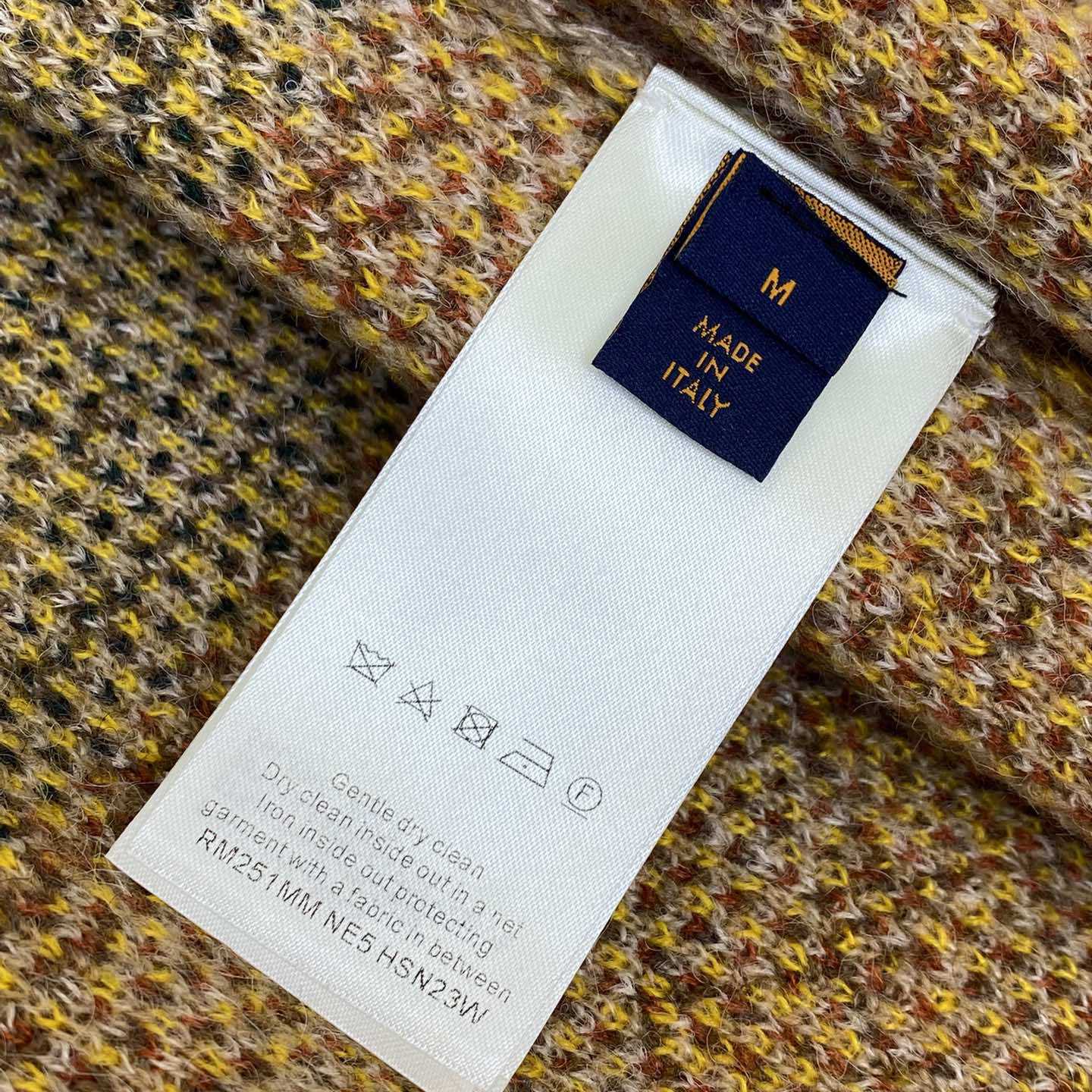 Louis Vuitton Mohair Blend Fair Isle Pullover - DopestKickz