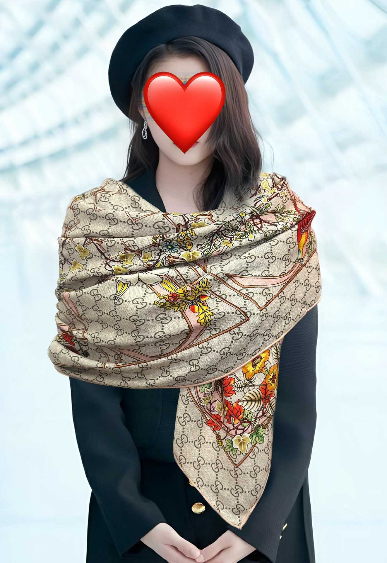 Gucci Scarf    140x140cm - DopestKickz