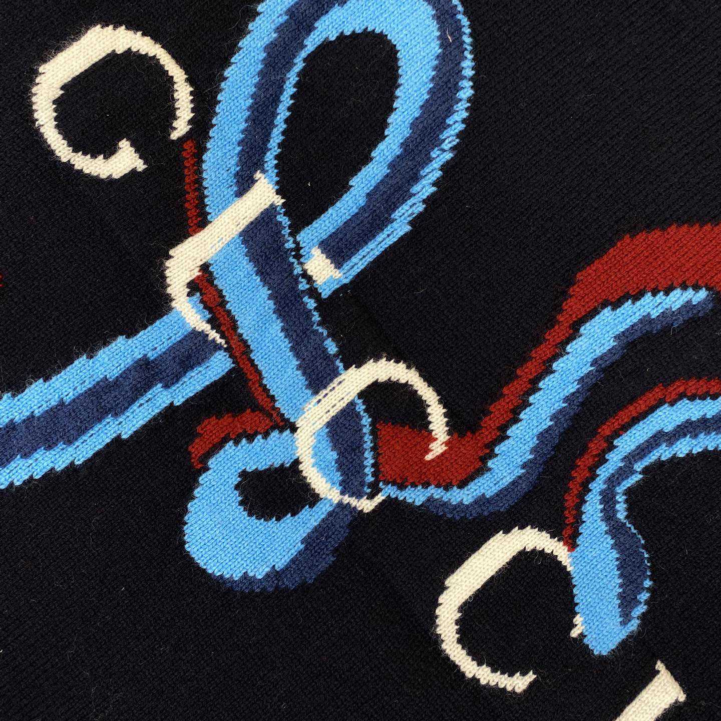 Gucci Wool Cashmere Sweater With Intarsia - DopestKickz